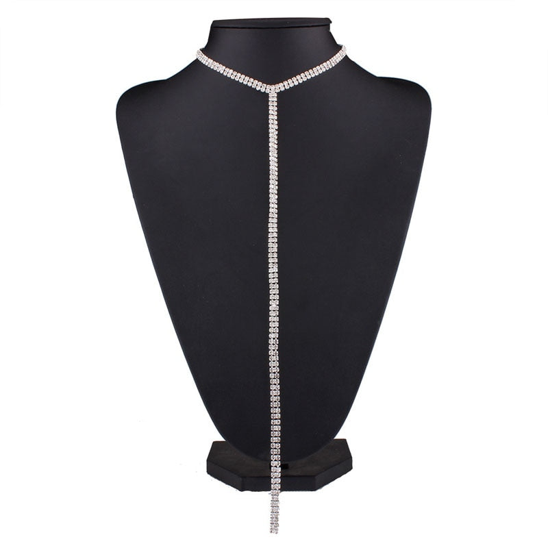Rhinestone Choker