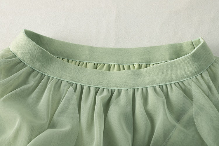 Kelin Tulle Long Skirt