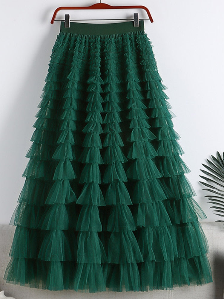 Astrid Maxi Tulle Skirt