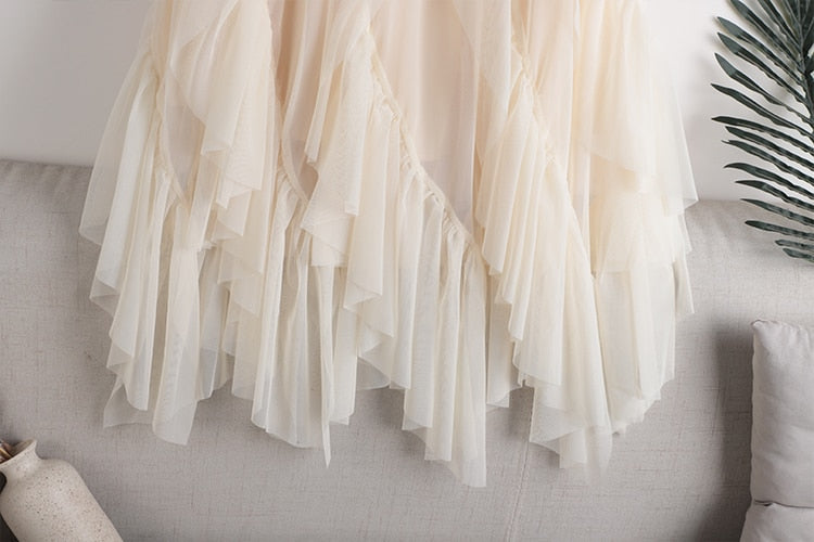 Kelin Tulle Long Skirt