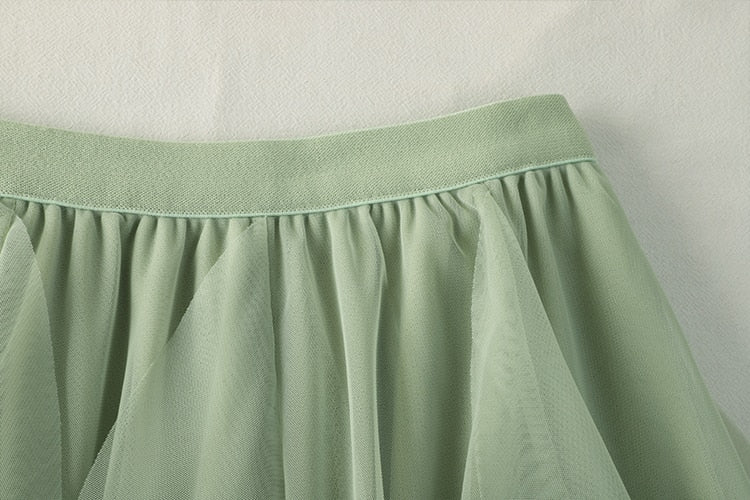Kelin Tulle Long Skirt