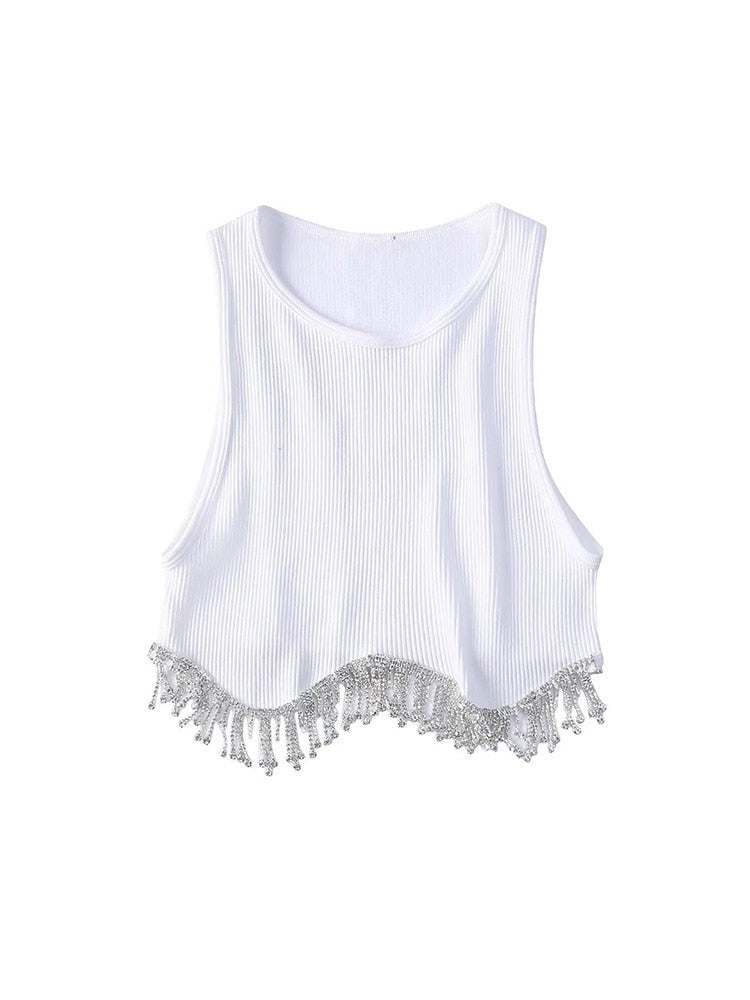 Jenni Crystal Crop Top