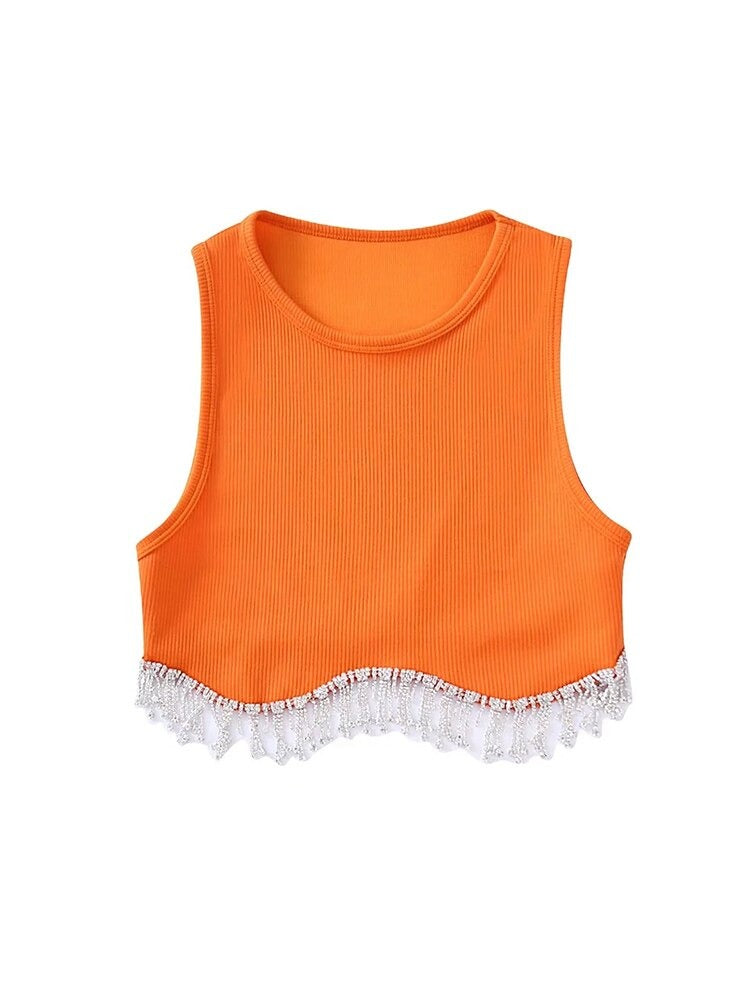 Jenni Crystal Crop Top