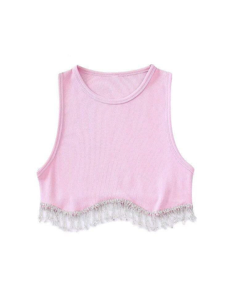 Jenni Crystal Crop Top