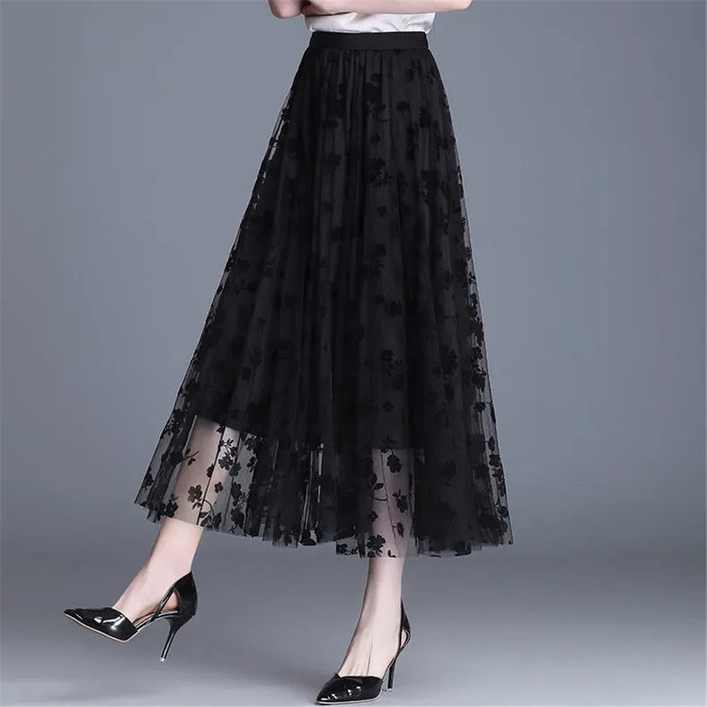 NASIRA 3 Layered Skirt