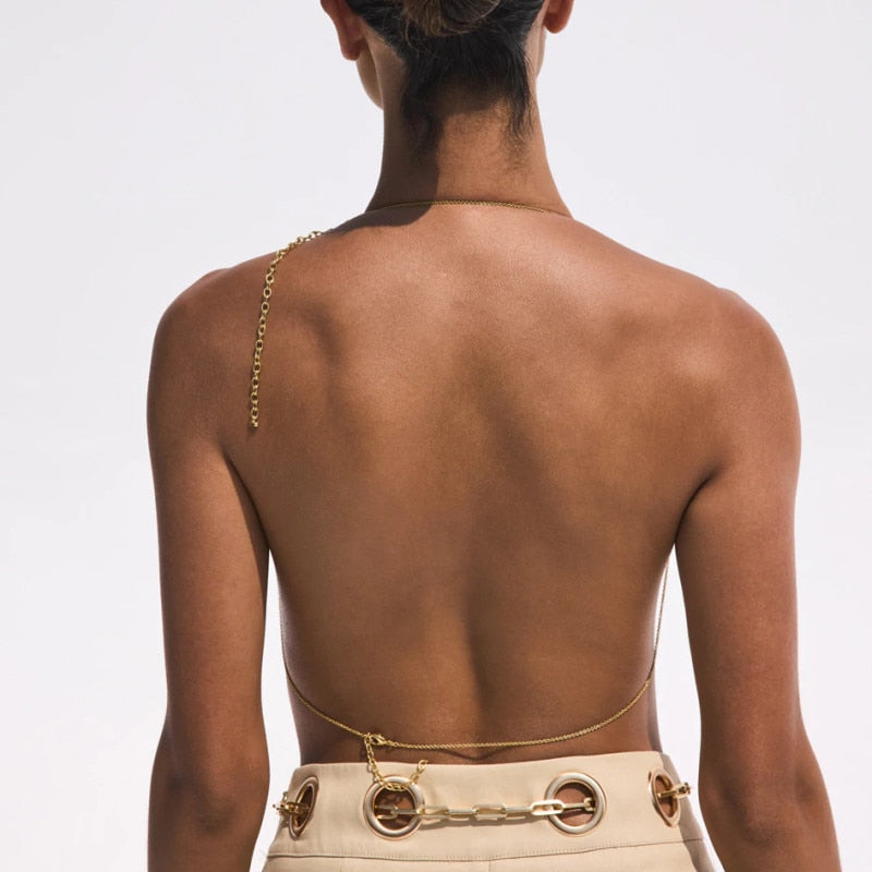 Chain Bra Body Jewelry