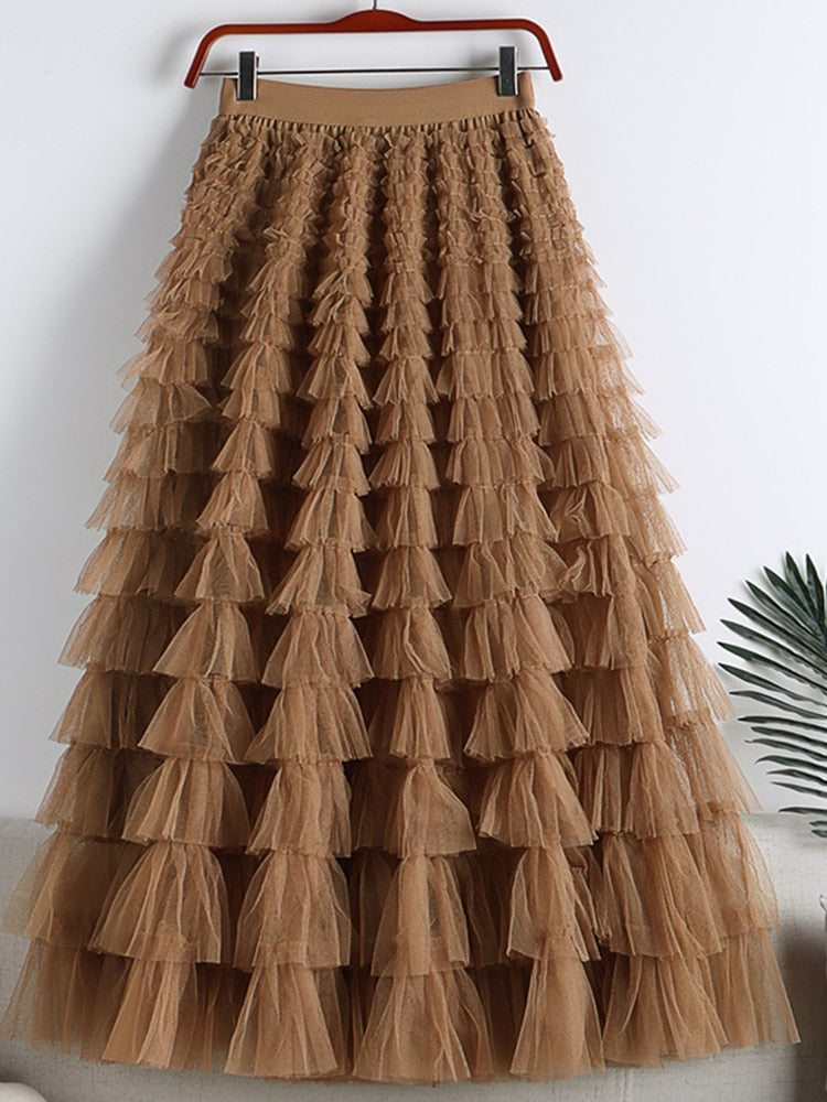 Astrid Maxi Tulle Skirt