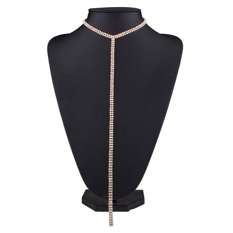 Rhinestone Choker