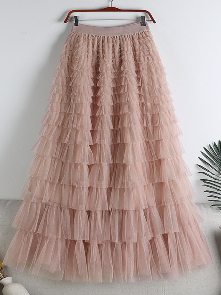 Astrid Maxi Tulle Skirt