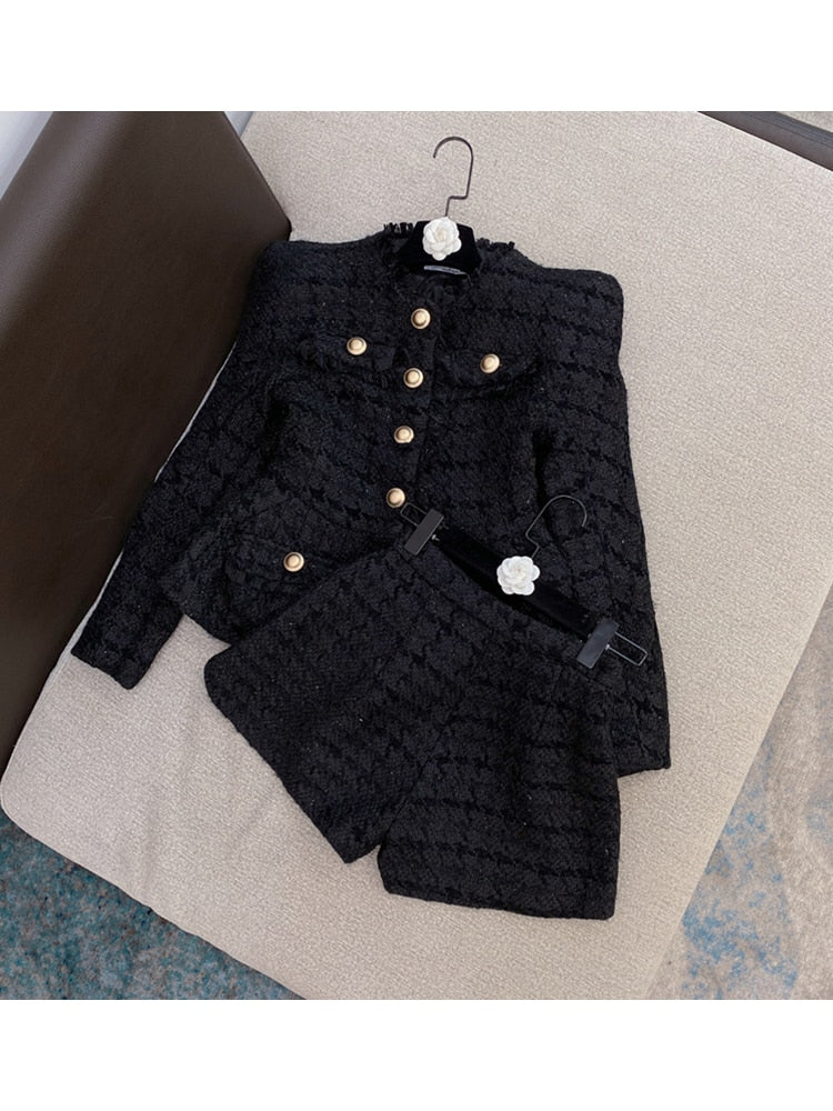 Tweed Suit Set