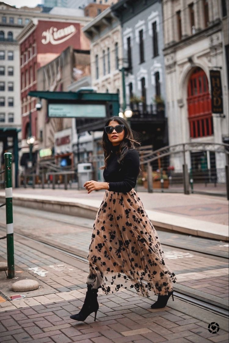 NASIRA 3 Layered Skirt