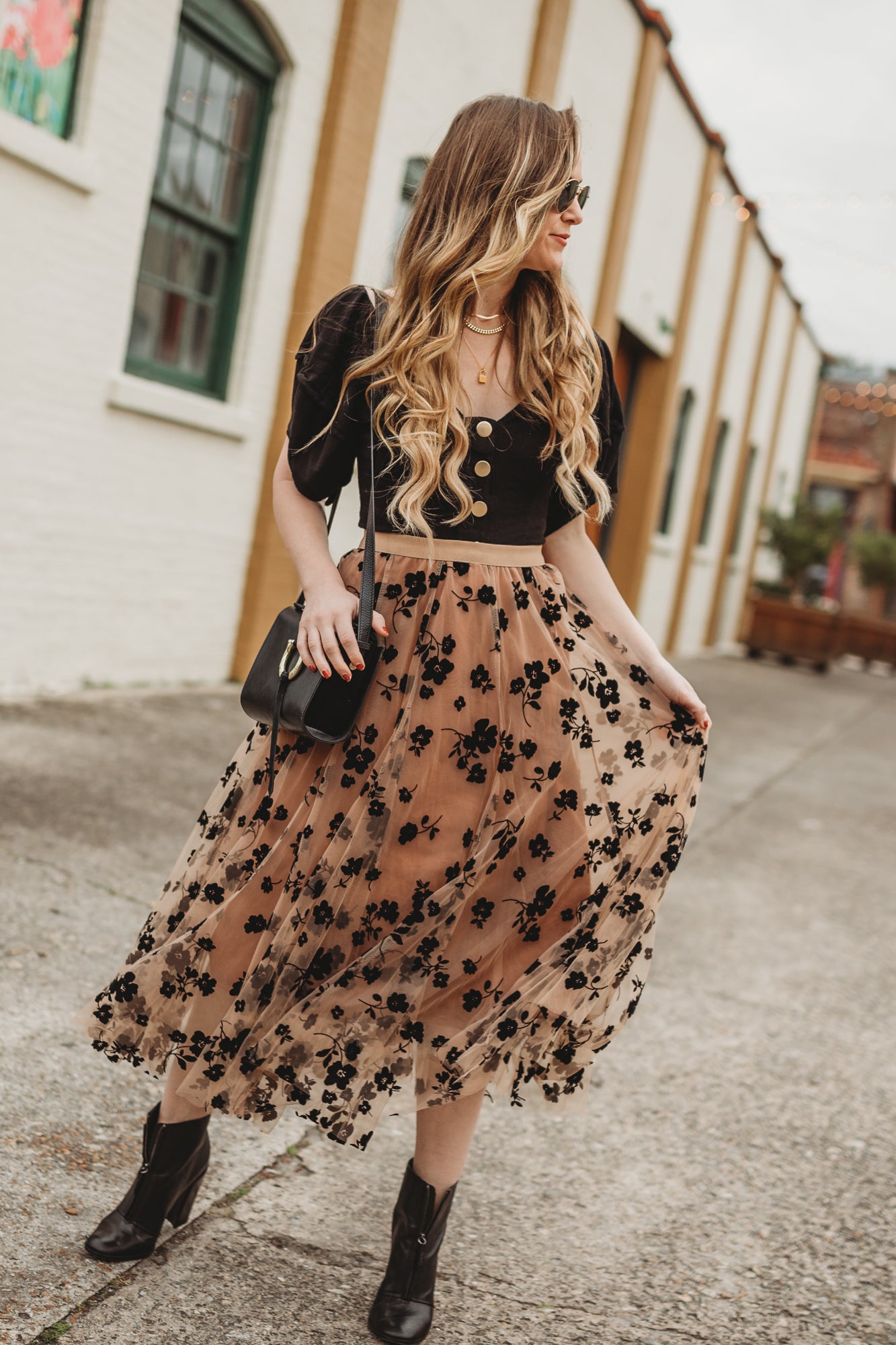 NASIRA 3 Layered Skirt