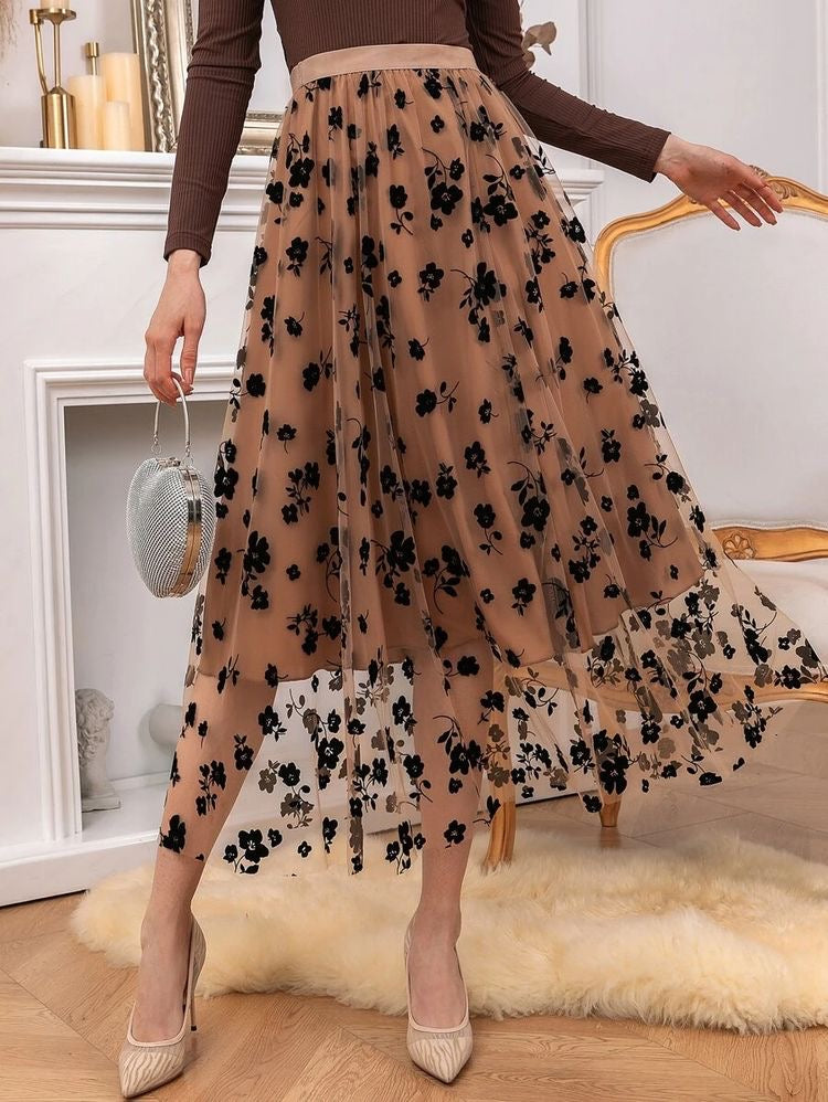 NASIRA 3 Layered Skirt