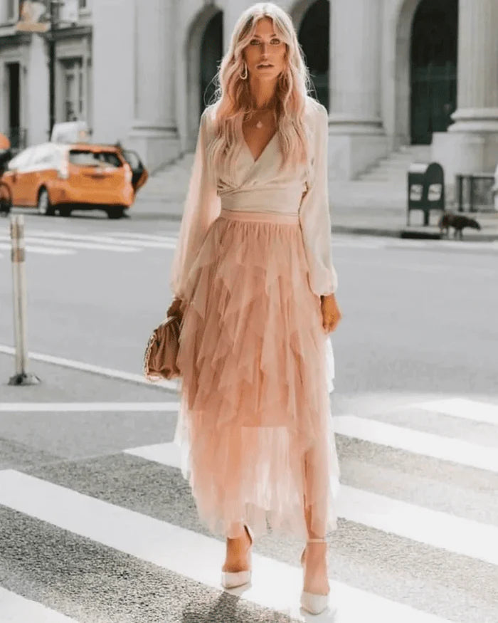 Tutu Tulle Long Maxi Skirt
