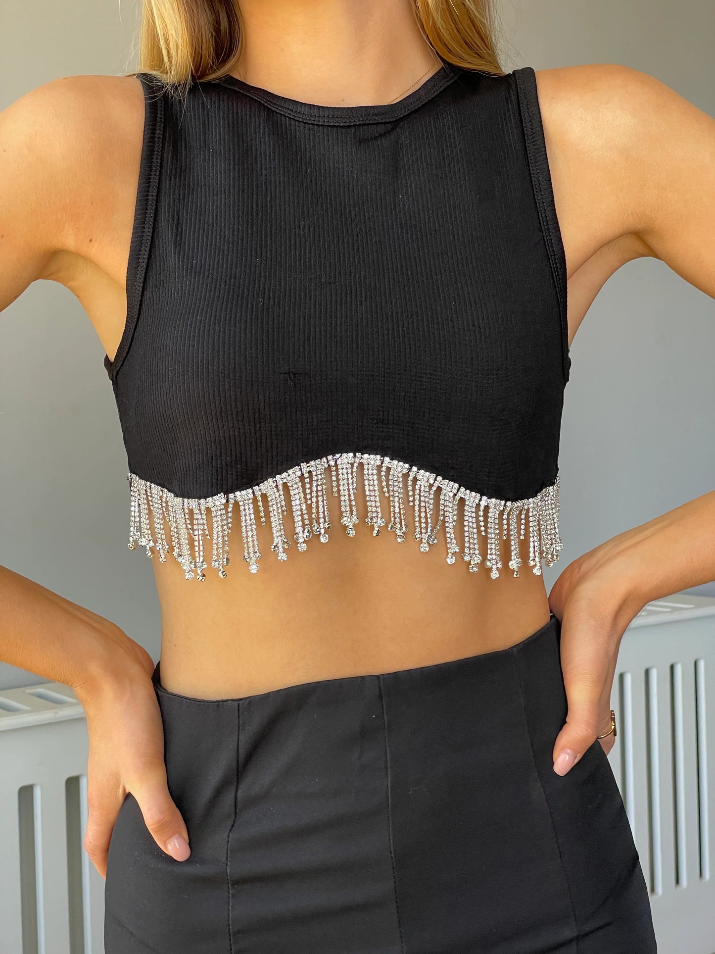 Jenni Crystal Crop Top