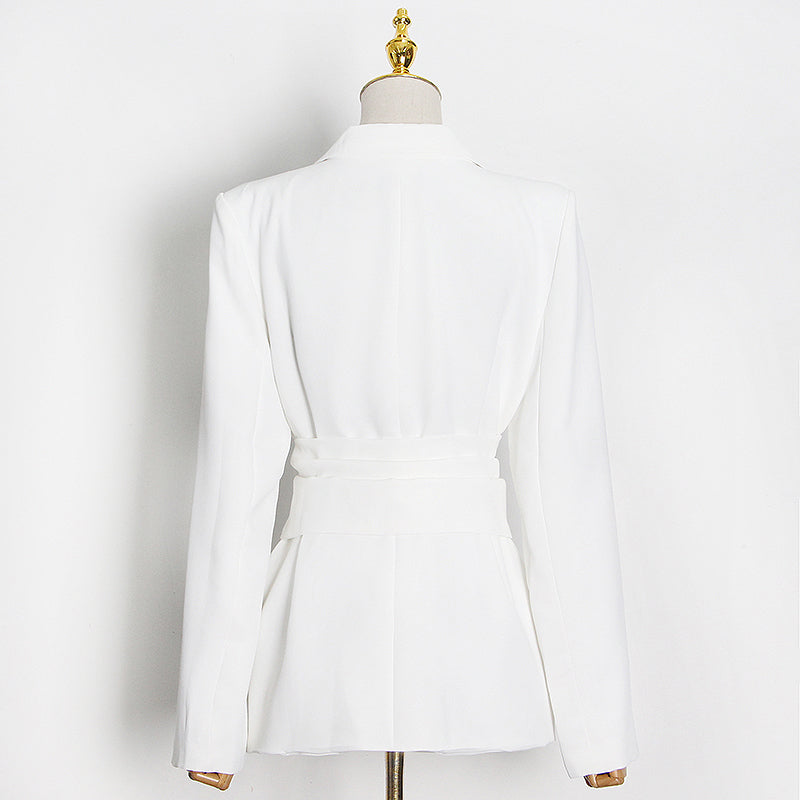 VINCE BELTED BLAZER