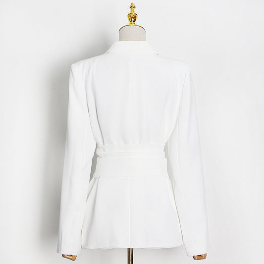 VINCE BELTED BLAZER