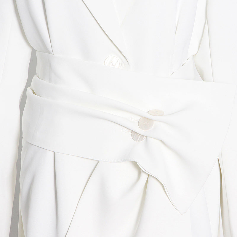 VINCE BELTED BLAZER