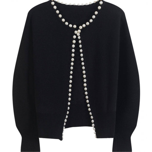 Pearls Cardigan