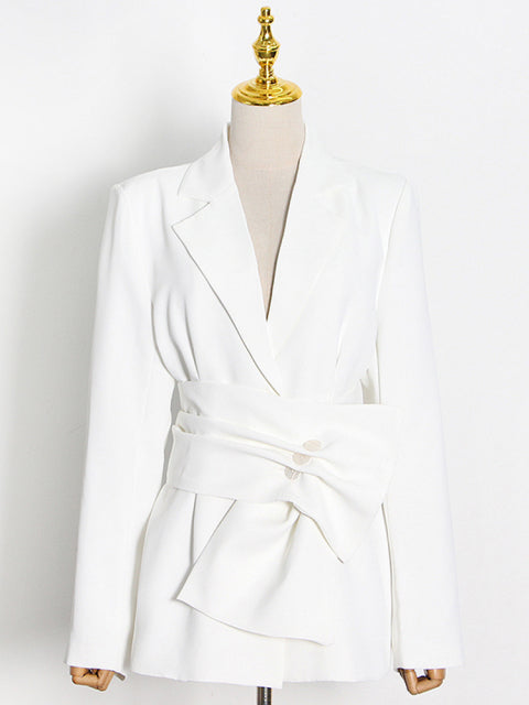 VINCE BELTED BLAZER