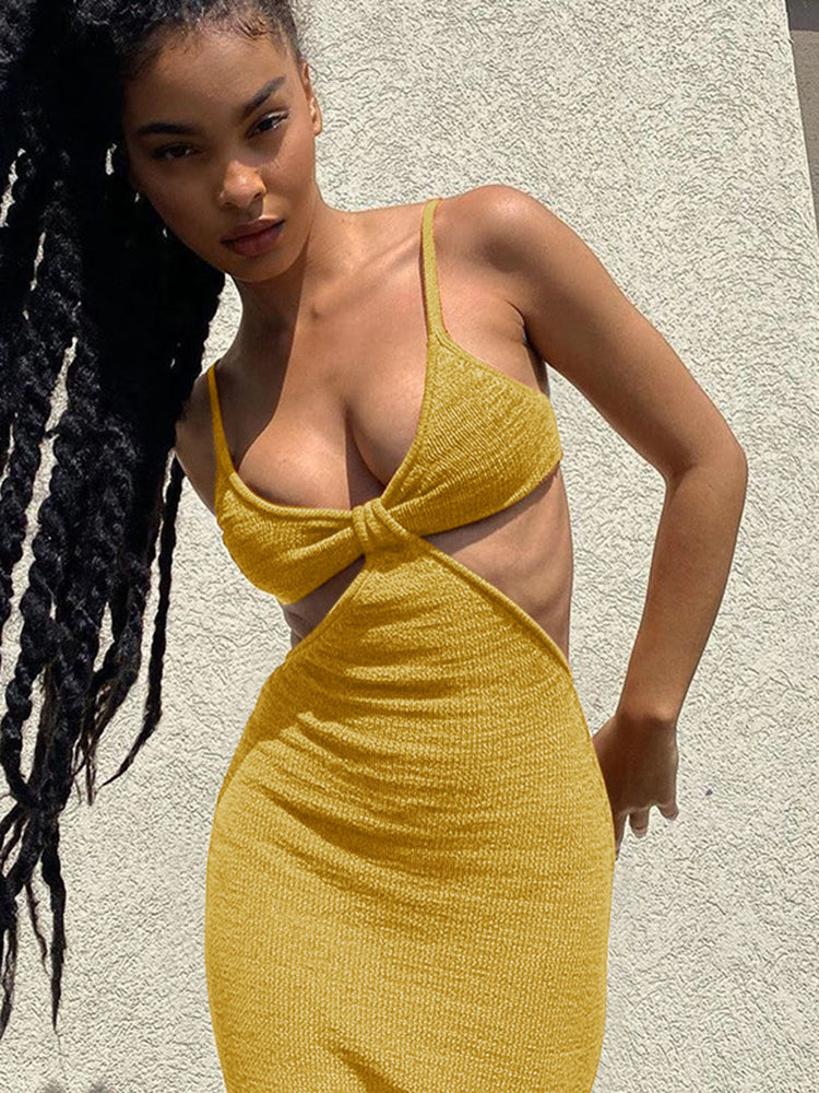 Backless Maxi Dress