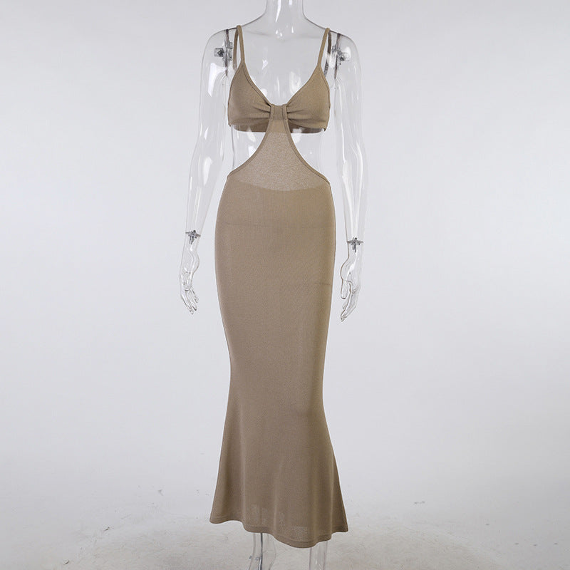 Backless Maxi Dress
