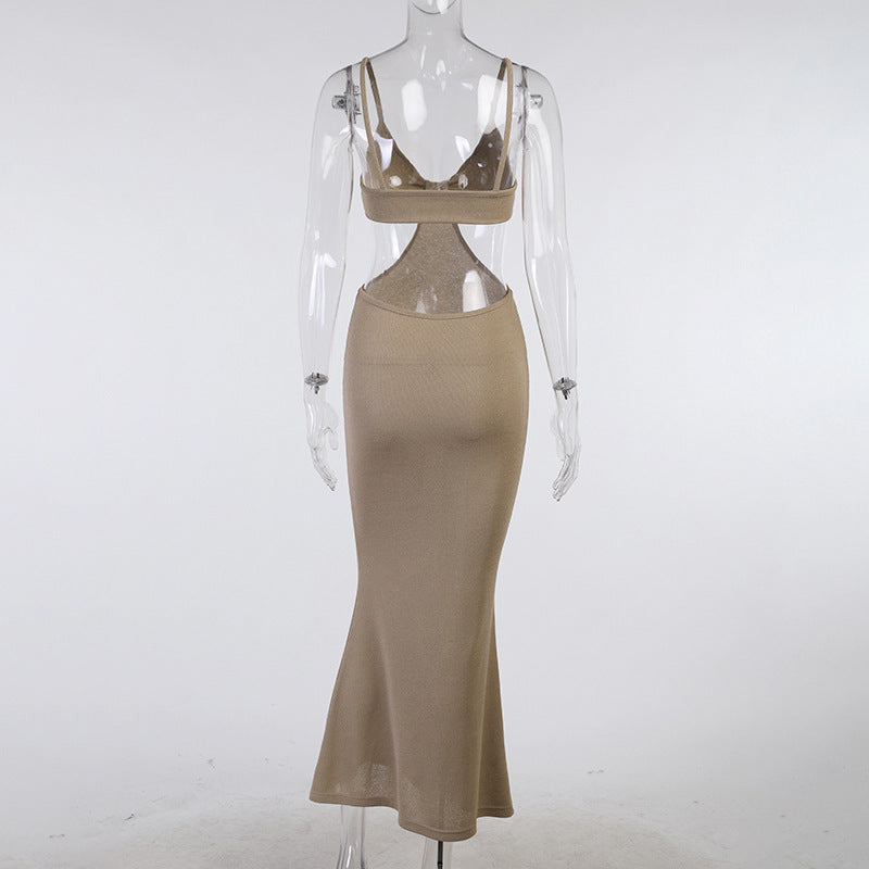 Backless Maxi Dress