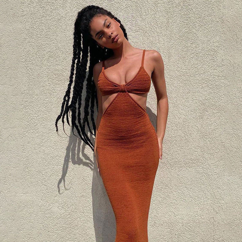 Backless Maxi Dress