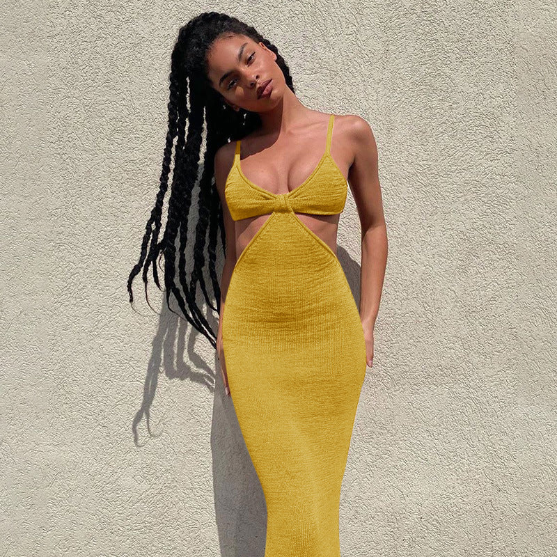 Backless Maxi Dress