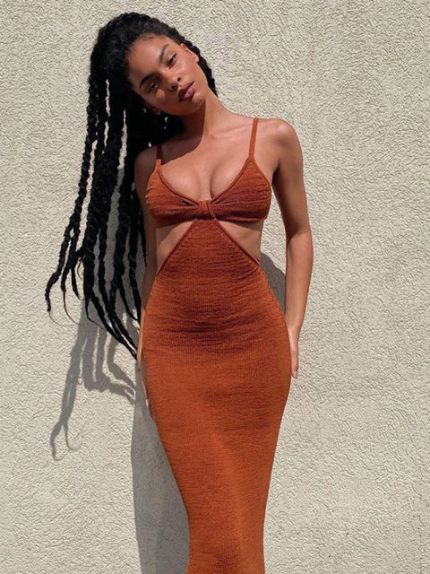 Backless Maxi Dress