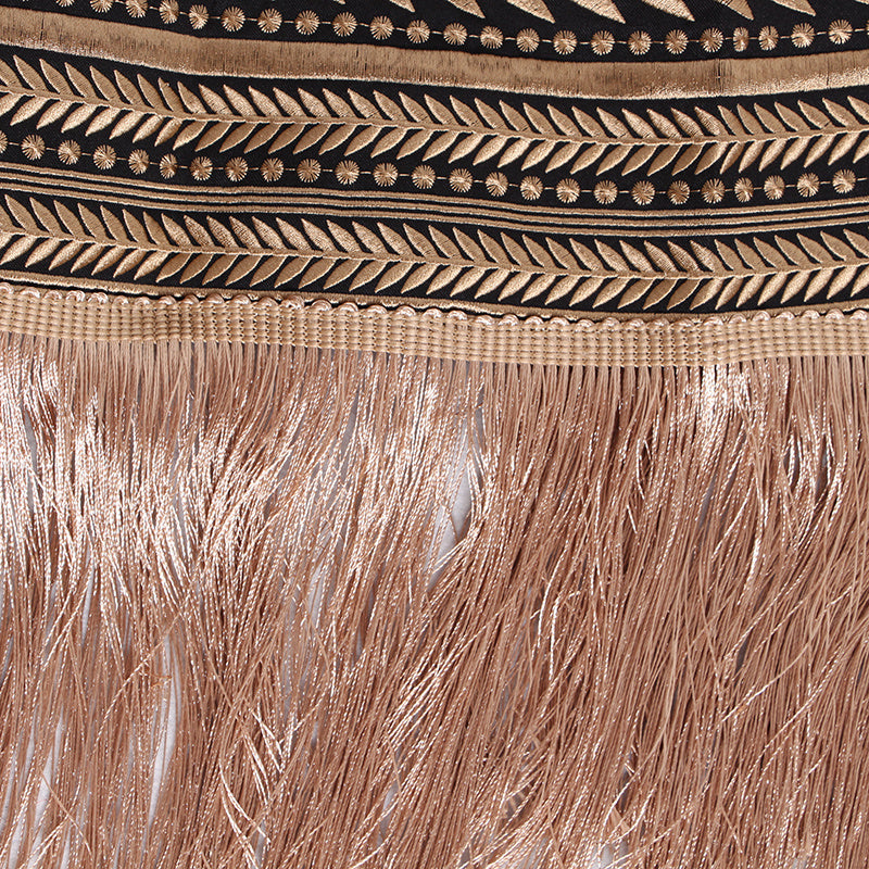 ACES TASSELED BLAZER-DRESS