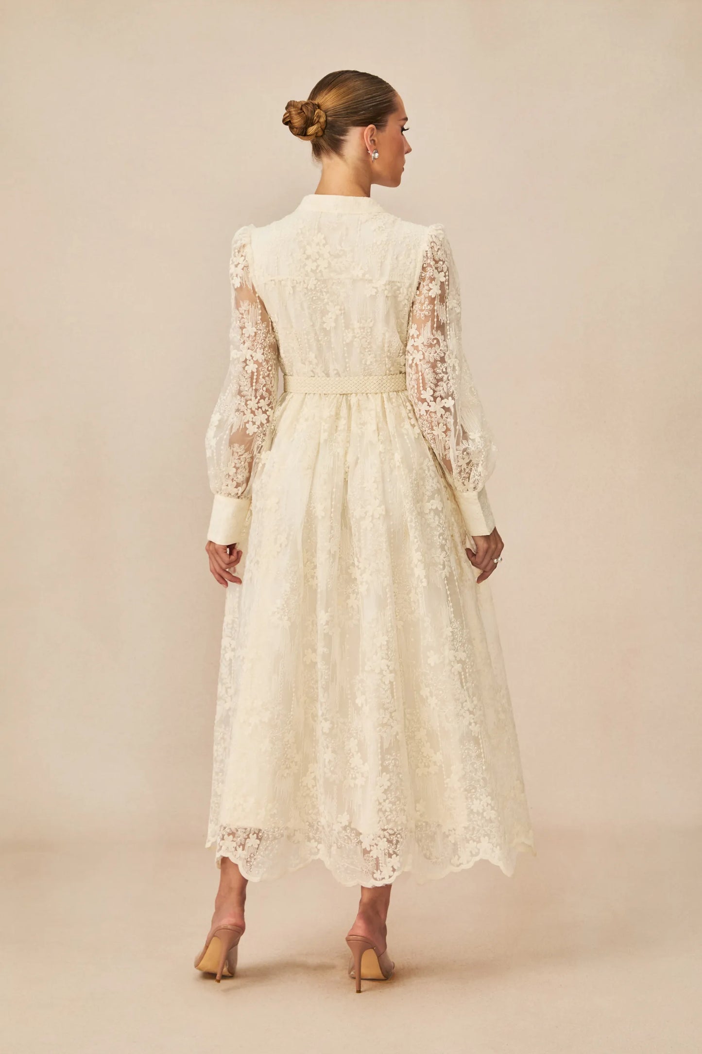 French  Embroidery Dress