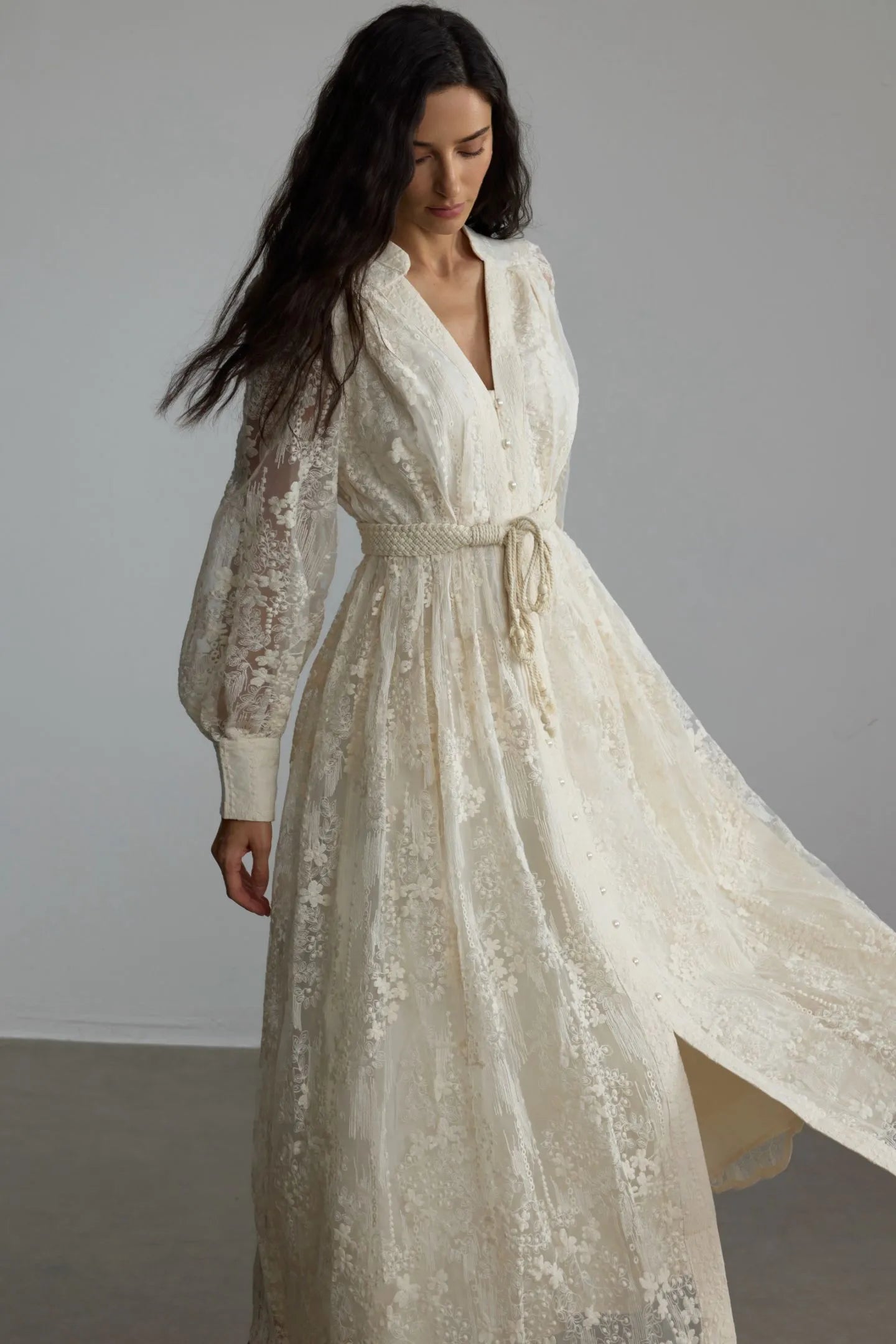 French  Embroidery Dress