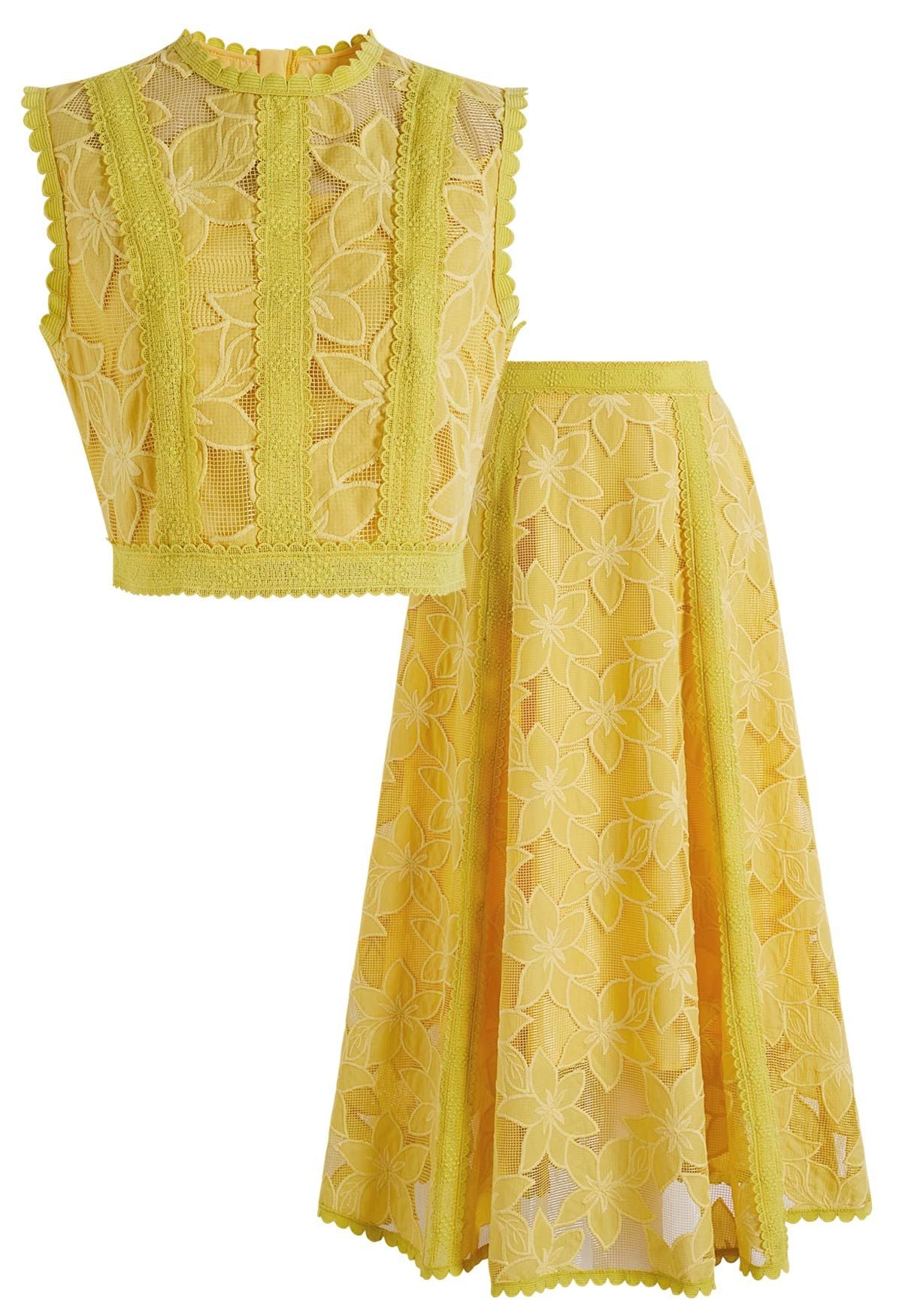 Evelyn Floral Embroidery Set