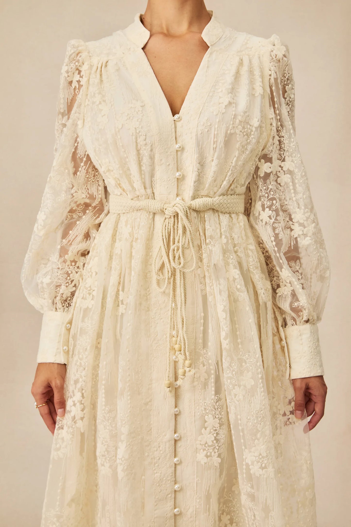 French  Embroidery Dress