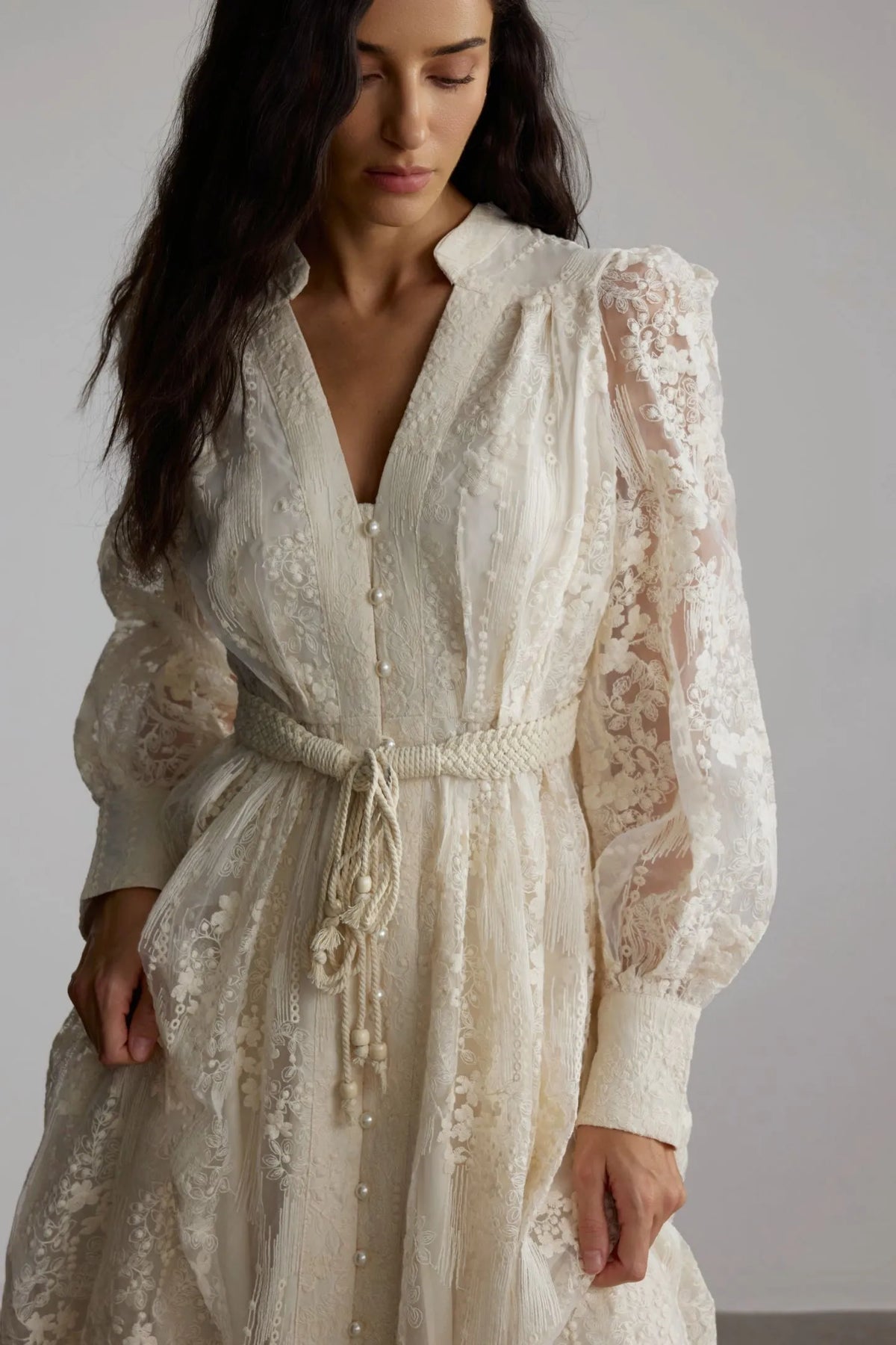 French  Embroidery Dress