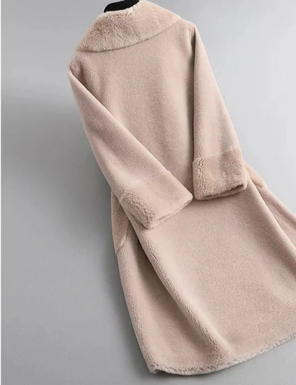 FIABELLE  100% Wool Coat