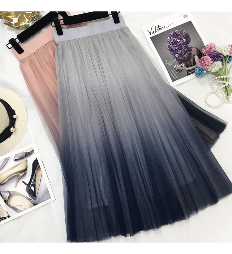 CIARE  Long Tulle Skirts
