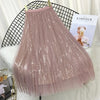 LIDIANA  Sequined Tulle Skirt