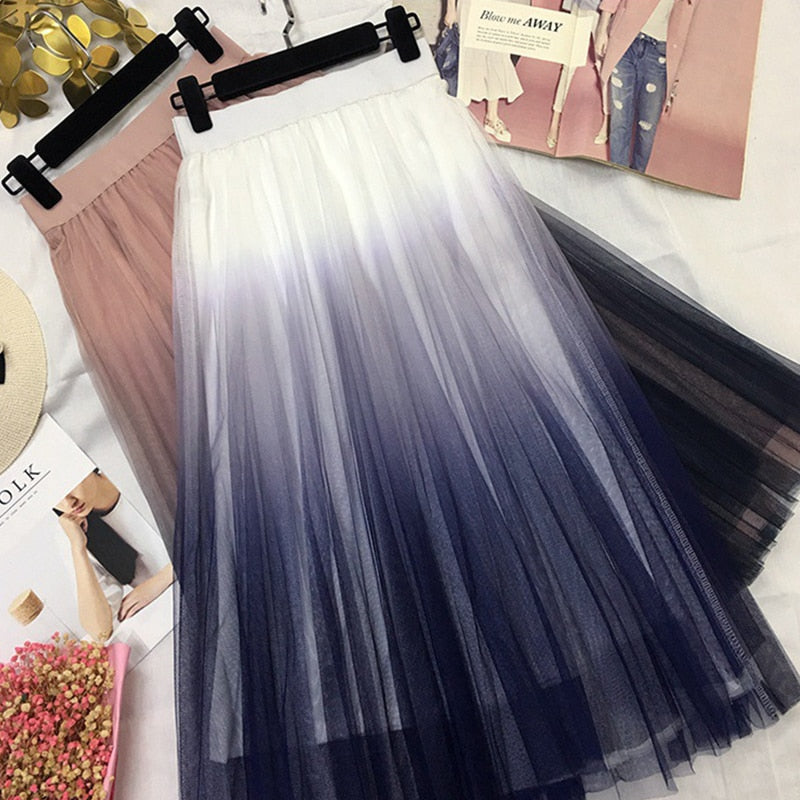 CIARE  Long Tulle Skirts
