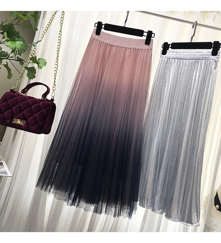 CIARE  Long Tulle Skirts