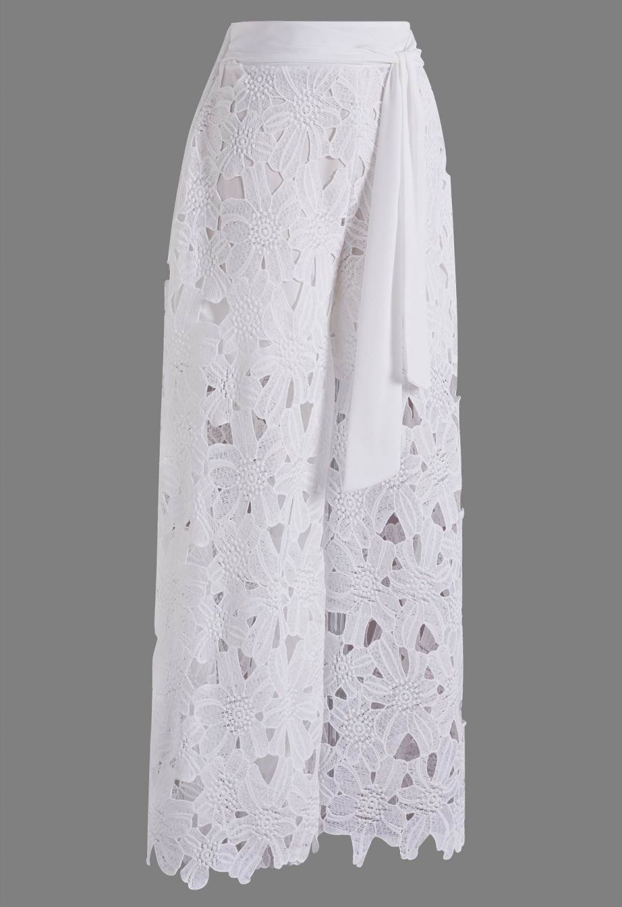 Camille  Top + Wide-leg Pants