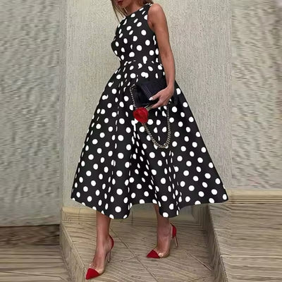 Suanne Polka Dot Dress