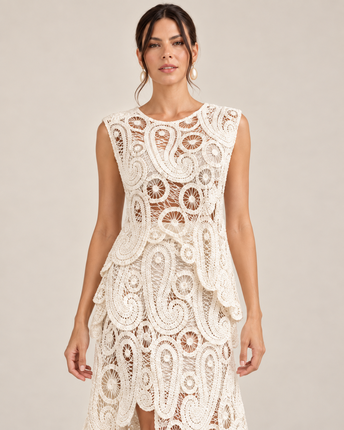 Dolores Embroidery Two-piece Set