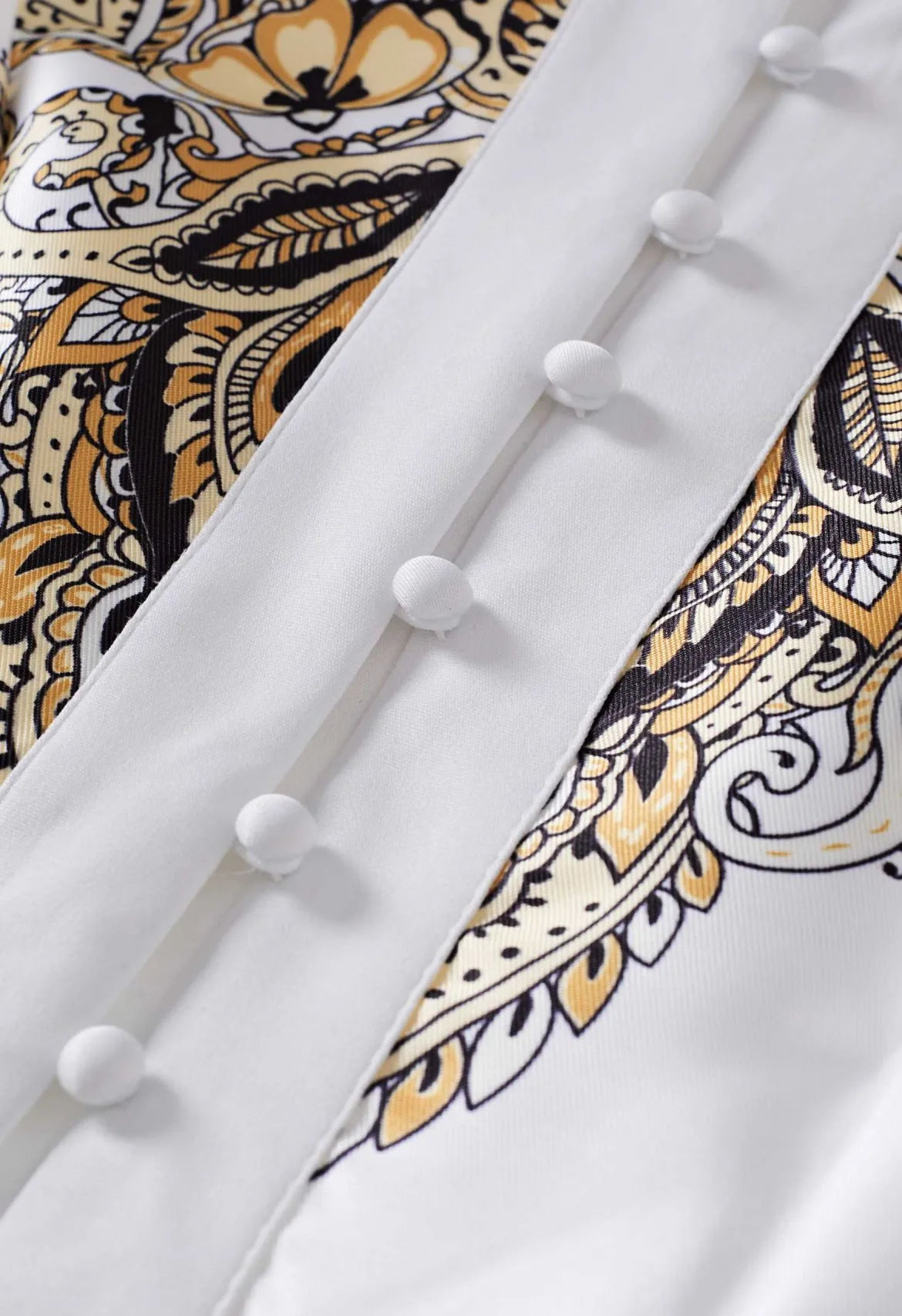 Paisley Printing Maxi Dress