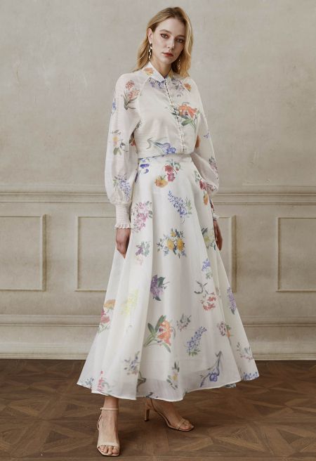 Floral Two Piece Set