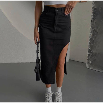 Side Split Skirt