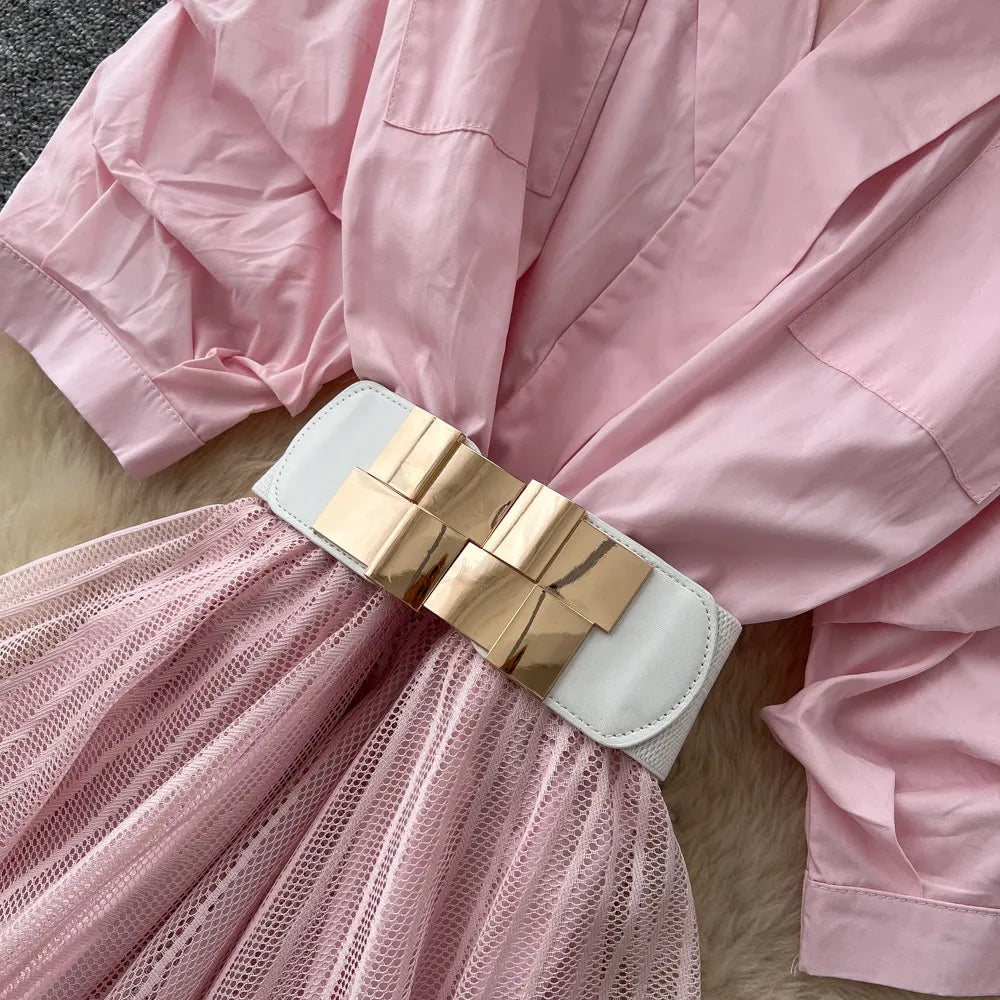 OPHELIA Maxi Shirtdress