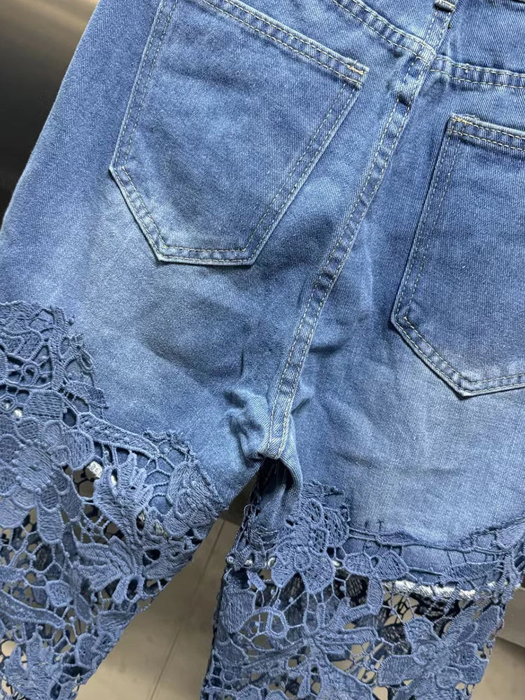 Lace Jeans
