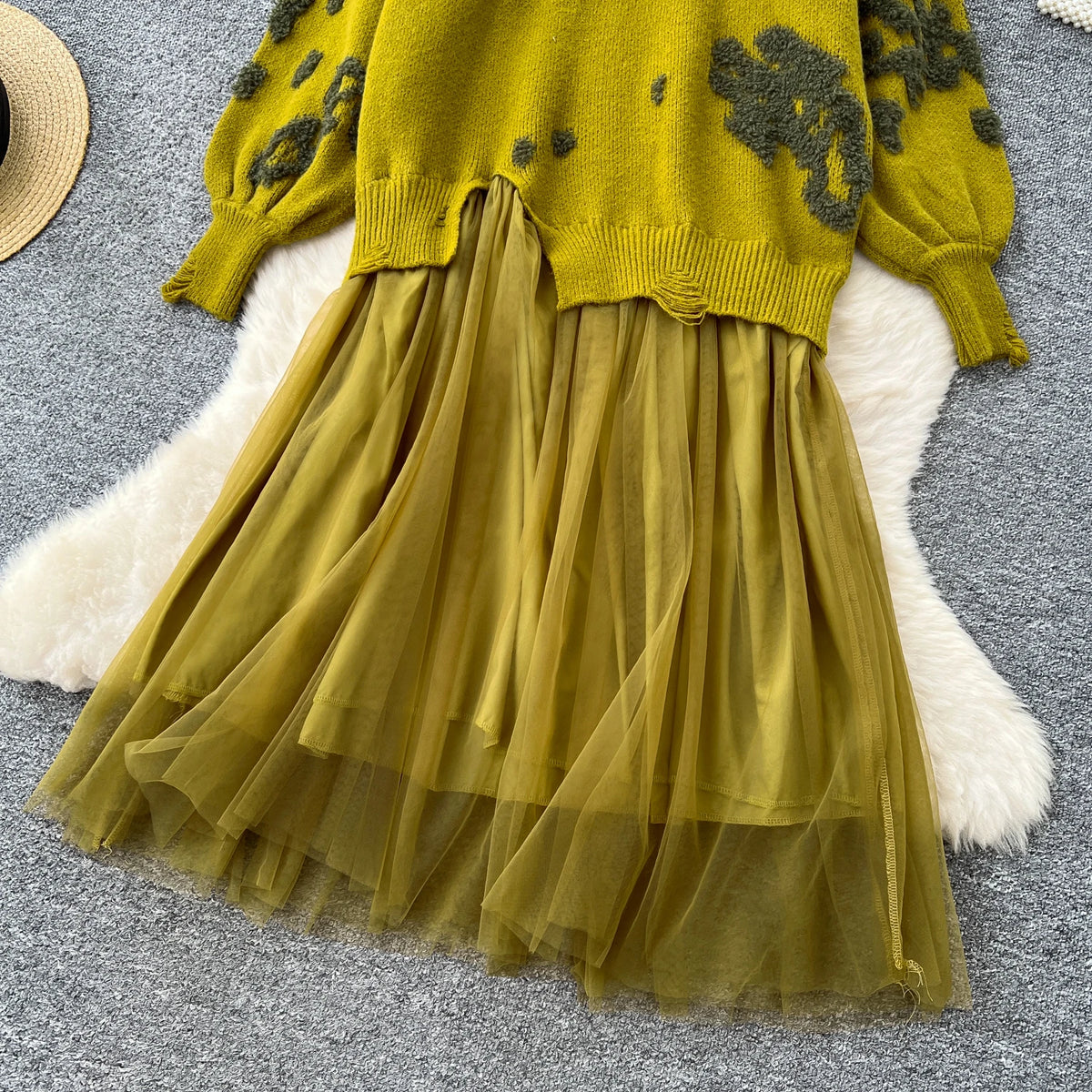 Elodie Sweater Loose Dress